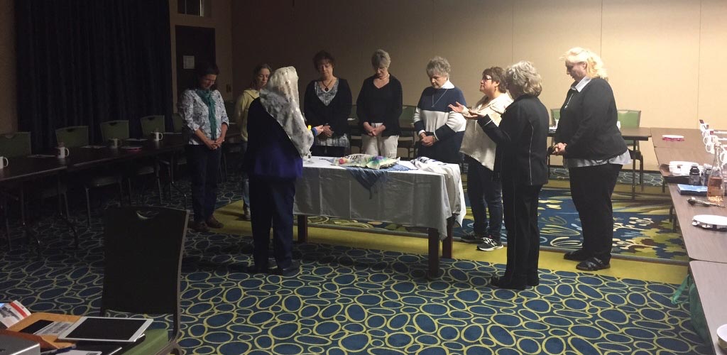 Beth El musicians Allison, Helen and Lori