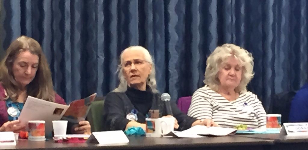 Beth El musicians Allison, Helen and Lori