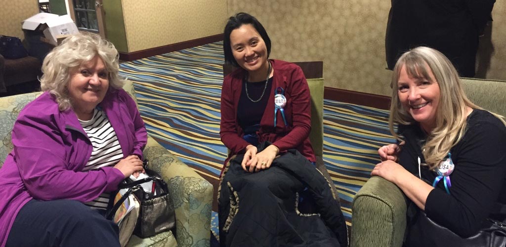 Beth El musicians Allison, Helen and Lori
